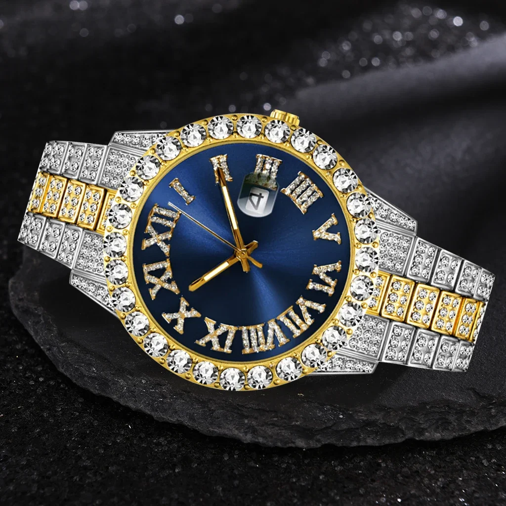 Luxury Watch Iceberg - Iced Out Zegarek Męski Luksusowa Marka