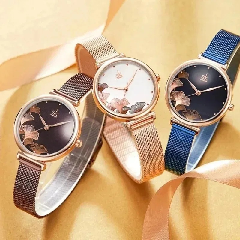Luxury Watch Gift For Her - Luksusowy, uniwersalny zegarek kwarcowy w zestawie