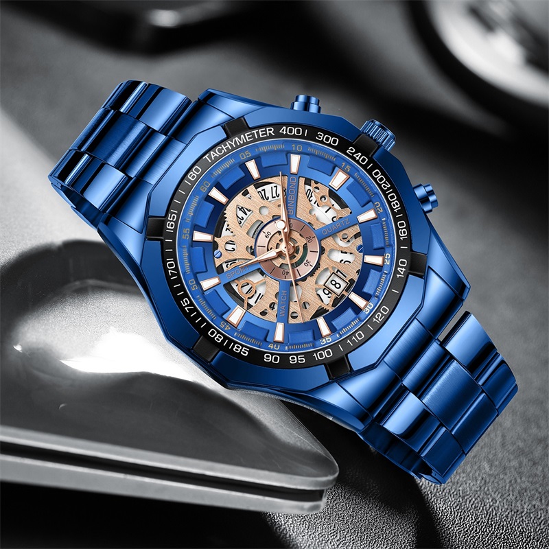 Zegarki męskie Binbond, luksus – Luxury Watch Magazine recenzja i cena
