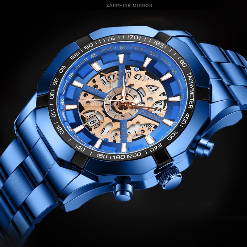 Zegarki męskie Binbond, luksus – Luxury Watch Magazine recenzja i cena
