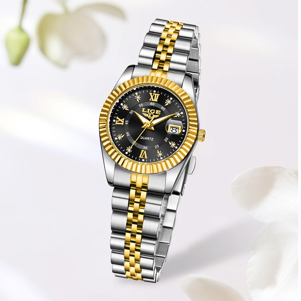 LIGE Fashion elegancki damski  – Luxury Watch Top 10 recenzja i cena