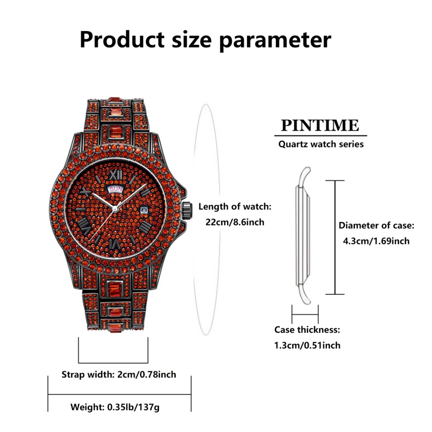Luksusowy męski zegarek hip-ho – Luxury Watch Iceberg recenzja i cena