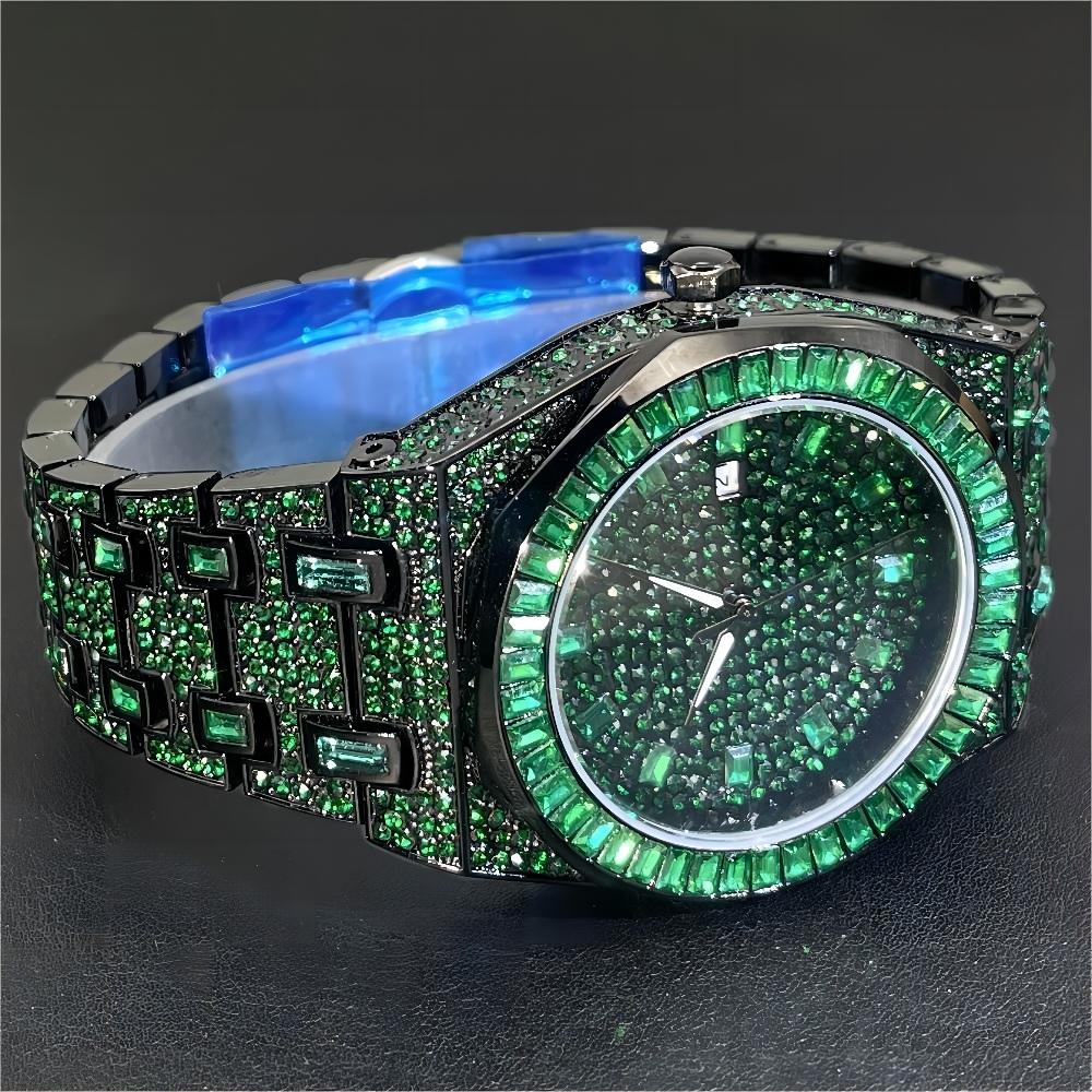 2024 Hip Hop Zielony Diamentow – Luxury Watch Iceberg recenzja i cena