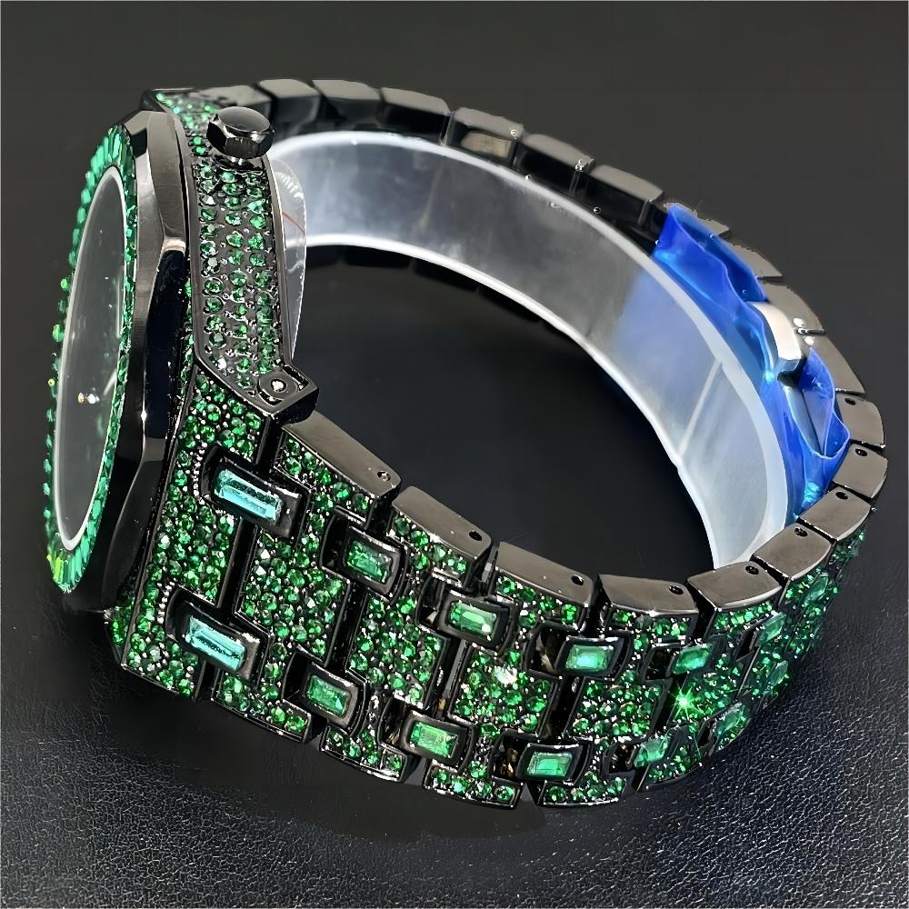 2024 Hip Hop Zielony Diamentow – Luxury Watch Iceberg recenzja i cena