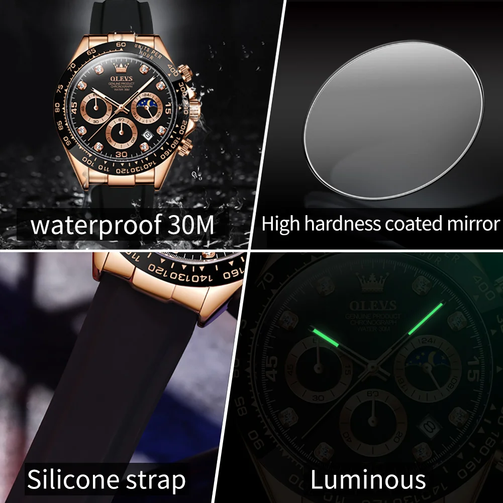 OLEVS 2875 – męski zegarek chr – Luxury Watch Magazine recenzja i cena
